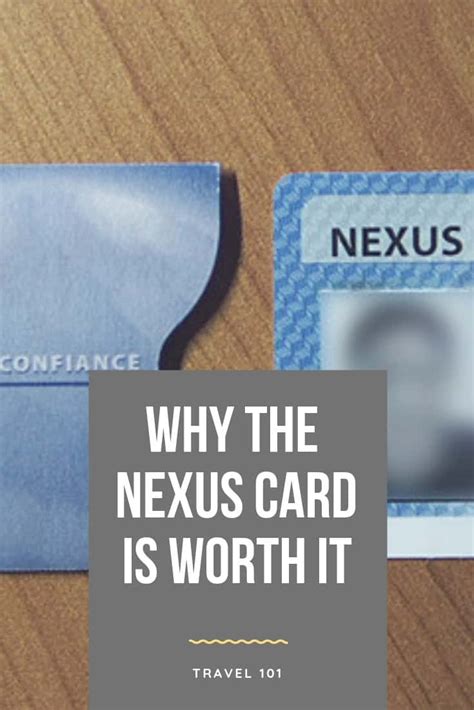 nexus smart card|is nexus card worth it.